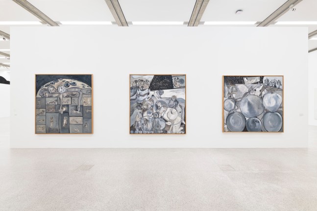 Installation view, Tobias Pils, Shh, mumok, Vienna, 2025