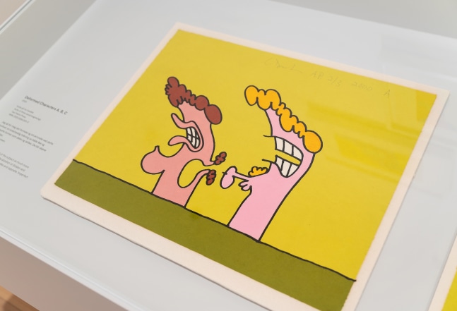 installation view Carroll Dunham Nasjonalmuseet Oslo