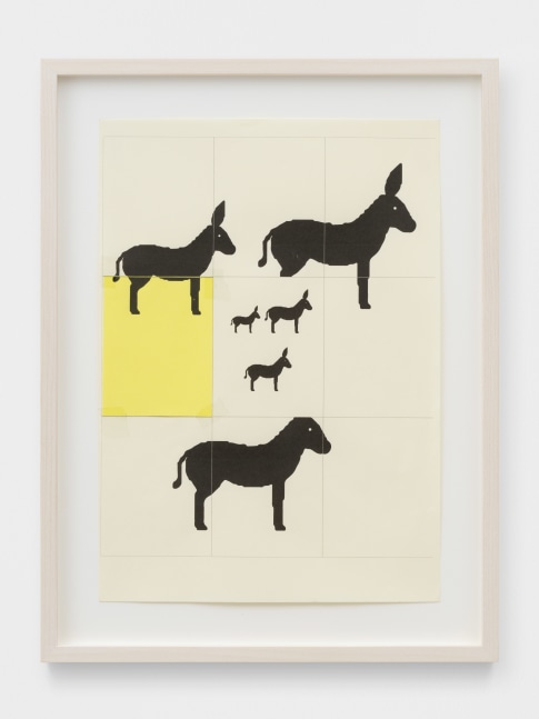 Collage by Valentin Carron