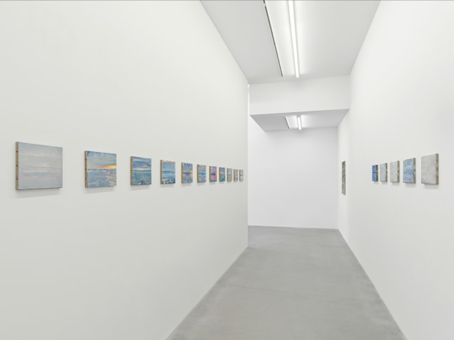 Installation view, Jean-Fr&amp;eacute;d&amp;eacute;ric Schnyder, &amp;OElig;L AUF LEINWAND, Galerie Eva Presenhuber, Waldmannstrasse, Zurich, 2024