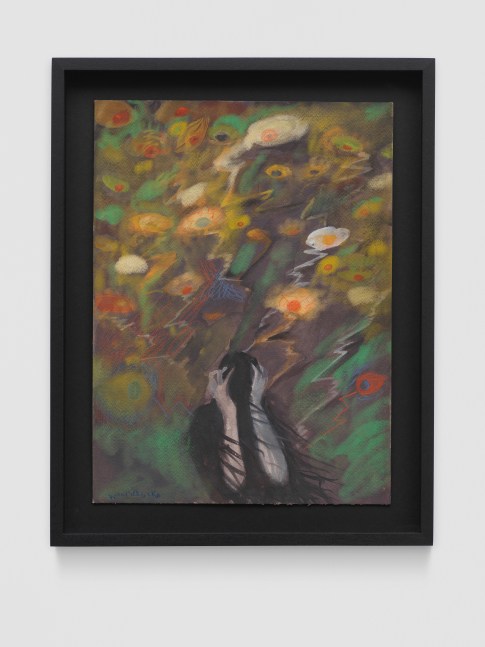 Untitled

2023

Mixed media on paper

Sheet 31 x 23 cm / 12 1/4 x 9 in

Frame 37 x 29 cm / 14 5/8 x 11 1/2 in

&amp;copy; Aleksandra Waliszewska