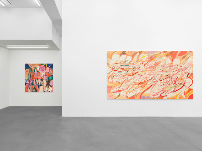 Installation view, Chemu Ng&amp;#39;ok, Echoes, Galerie Eva Presenhuber, Waldmannstrasse, Zurich, 2024