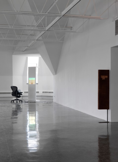 Installation view of works by Trisha Donnelly