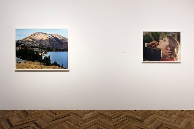 Installation view of photographs by Torbjørn Rødland