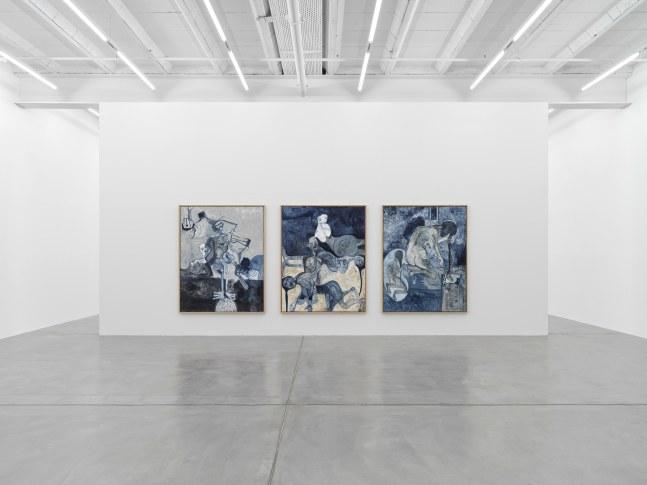 Installation view, Tobias Pils, Happy Days, Galerie Eva Presenhuber, Maag Areal, Zurich, 2024