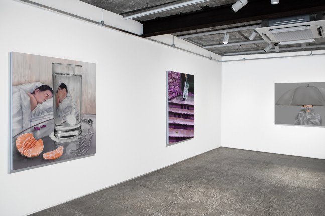 Installation view, Louisa Gagliardi, Hard Feelings, Galerie Eva Presenhuber x Taxa, Seoul, 2024