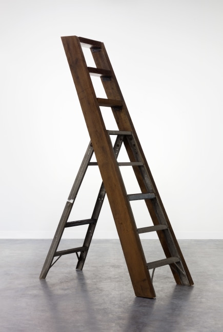 work image of sculpture by Oscar Tuazon