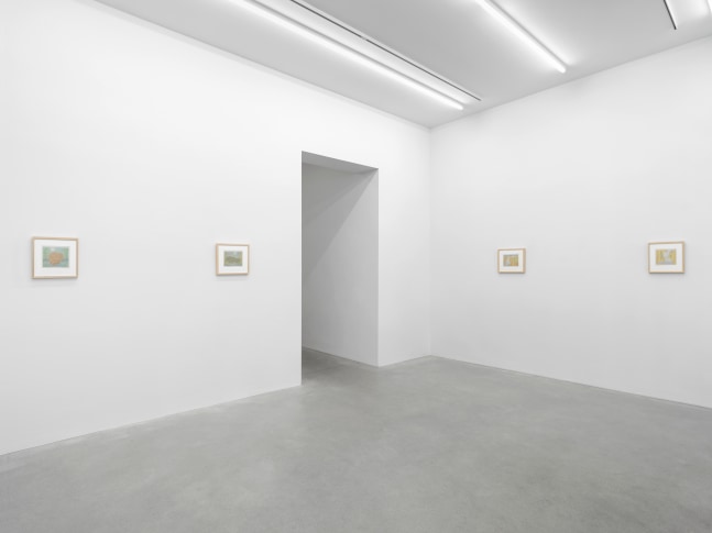 Installation view, John Dilg, Planet on the Prairie, Galerie Eva Presenhuber, Waldmannstrasse, Zurich, 2024