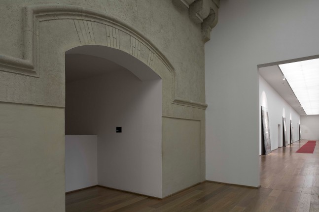 Installation view of works by Trisha Donnelly