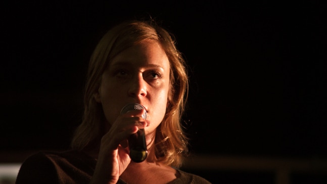 Image of performance by Doug Aitken