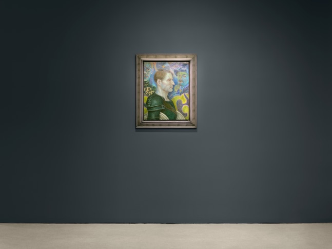 Installation view, Steven Shearer, Spotlight Series, FLAG Art Foundation, New York, 2024