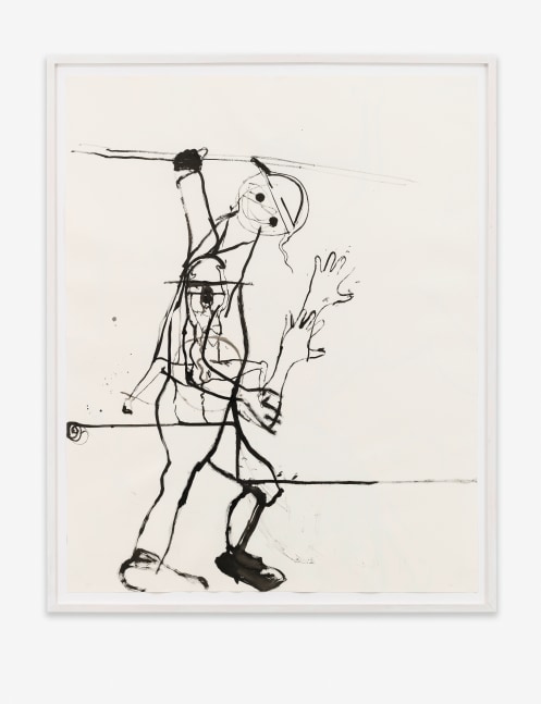 Untitled

2025

Ink on paper

Sheet 192 x 153 cm / 75 5/8 x 60 1/4 in

Frame 207 x 167 x 4.5 cm / 81 1/2 x 65 3/4 x 1 3/4 in

&amp;copy; Tobias Pils