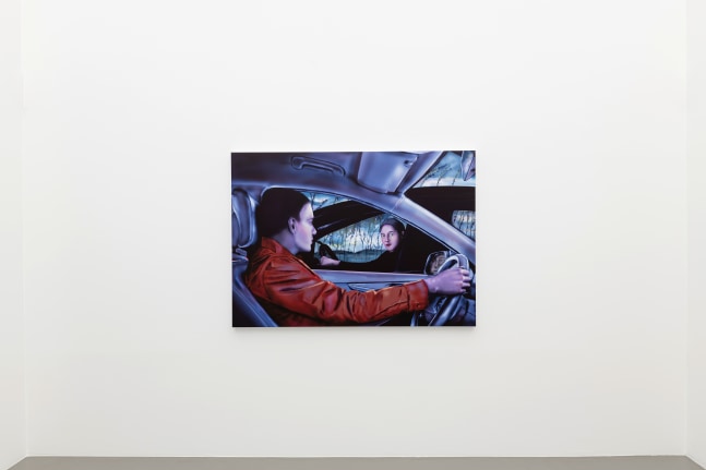 Installation view, Louisa Gagliardi, Whereabouts, Galerie Eva Presenhuber, Vienna, 2024