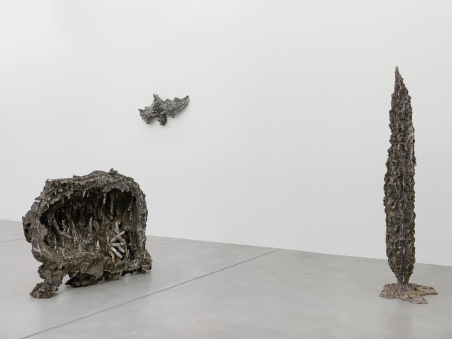 Installation view of Jean-Marie Appriou sculpture exhibition