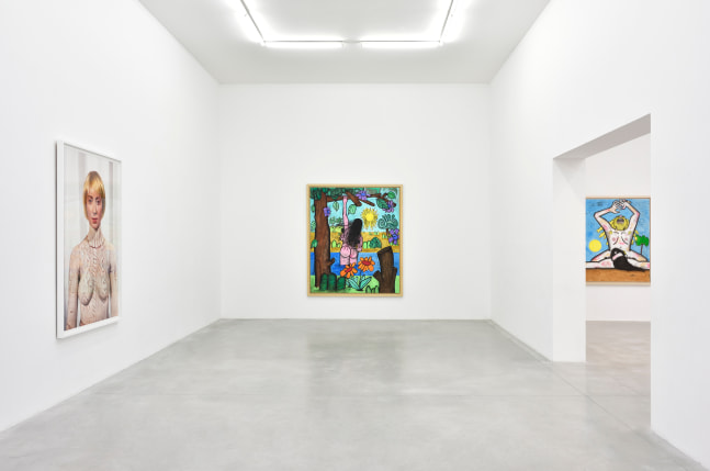 Installation view, Carroll Dunham &amp;amp; Laurie Simmons, Consortium Museum, Dijon, 2024