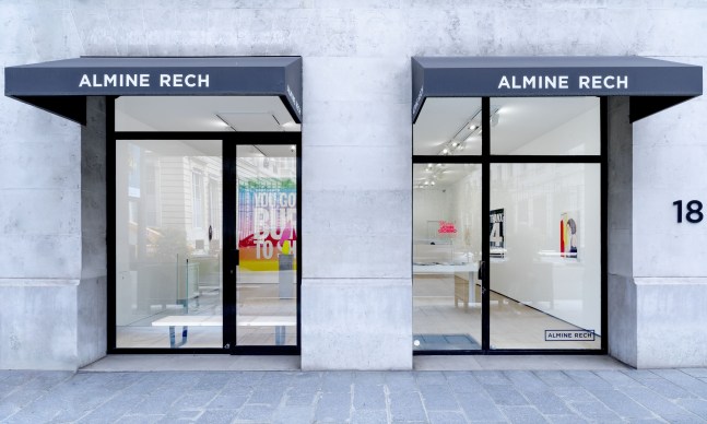 Installation view, Merci! John Giorno, Almine Rech, Paris, 2025