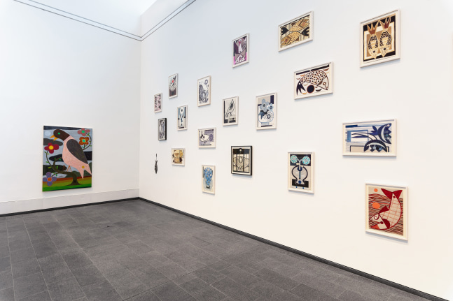 Installation view, Austin Eddy, Sea Song, Kunsthalle Emden, Emden, 2025