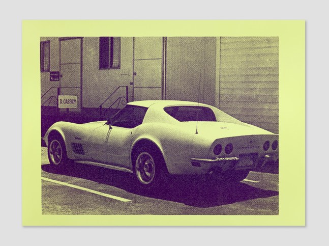 STEVEN SHEARER  Backlot 2019 Ink and acrylic on poly canvas  Varied Edition 2/2 239 x 330.5 cm / 94 x 130 1/8 in  SHEAS45723