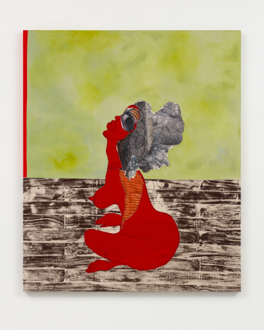 Work by Tschabalala Self