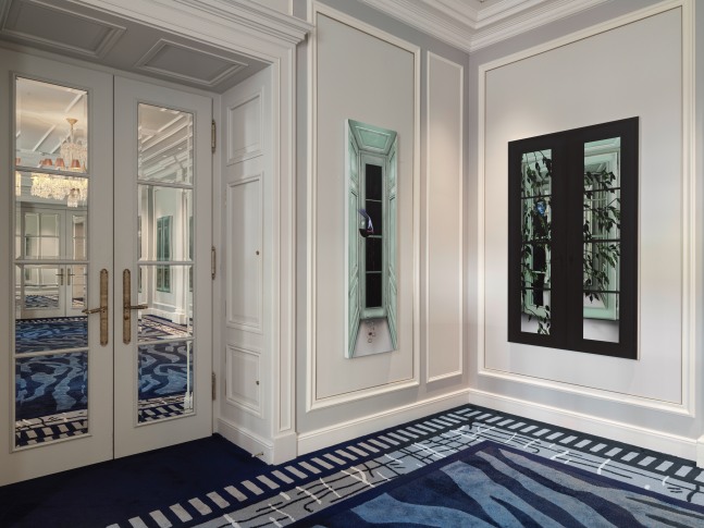 Installation view, Art in the Salon XXIII: Louisa Gagliardi, Baur au Lac Park, Zurich, 2025