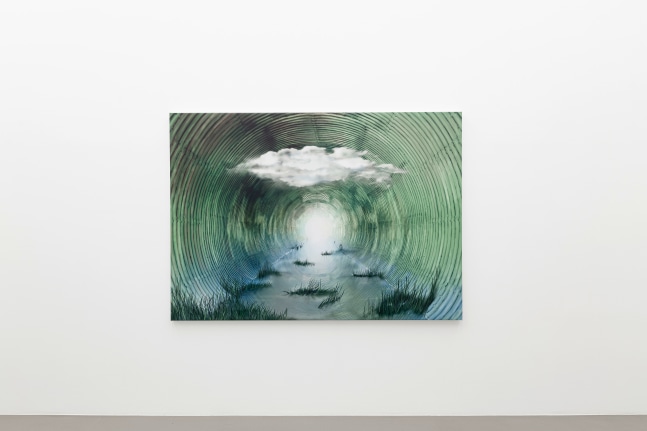 Installation view, Louisa Gagliardi, Whereabouts, Galerie Eva Presenhuber, Vienna, 2024