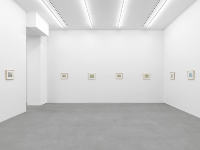 Installation view, John Dilg, Planet on the Prairie, Galerie Eva Presenhuber, Waldmannstrasse, Zurich, 2024