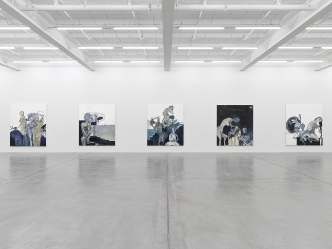 Installation view, Tobias Pils, Happy Days, Galerie Eva Presenhuber, Maag Areal, Zurich, 2024