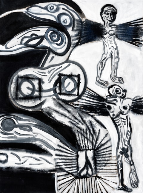 Painting by Tobias Pils