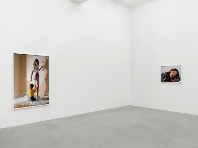 Installation view of Torbjørn Rødland photography and film exhibition