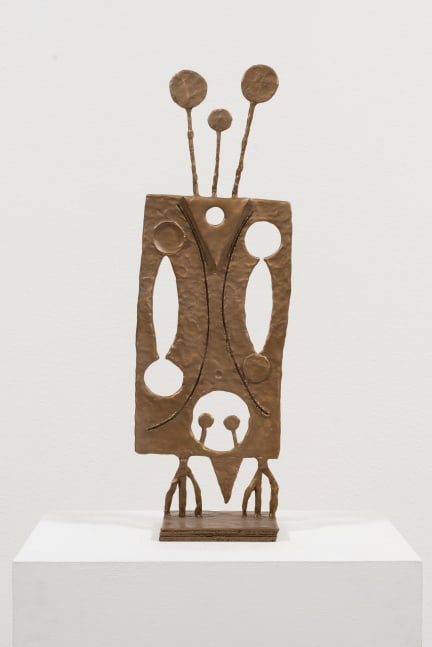 bronze sculpture of a bird by Austin Eddy