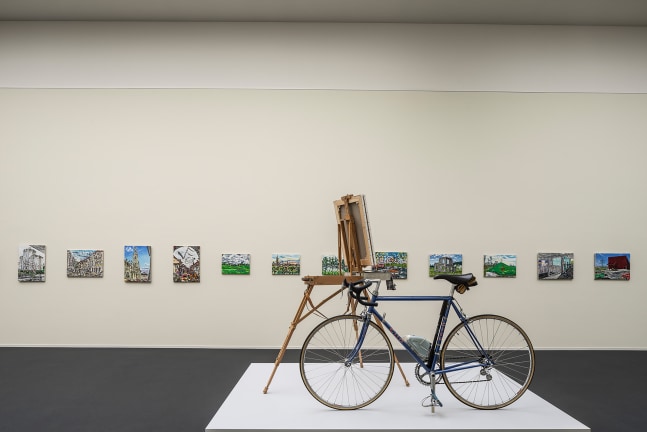 Installation view of works by Ferdinand Hodler and Jean-Frédéric Schnyder