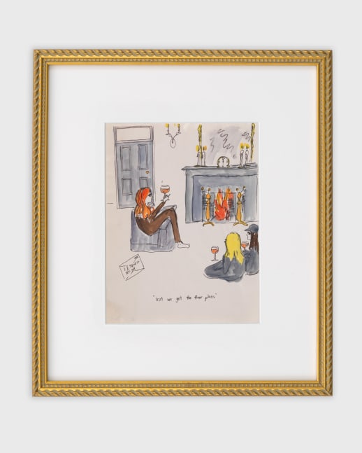 Drawing by Karen Kilimnik