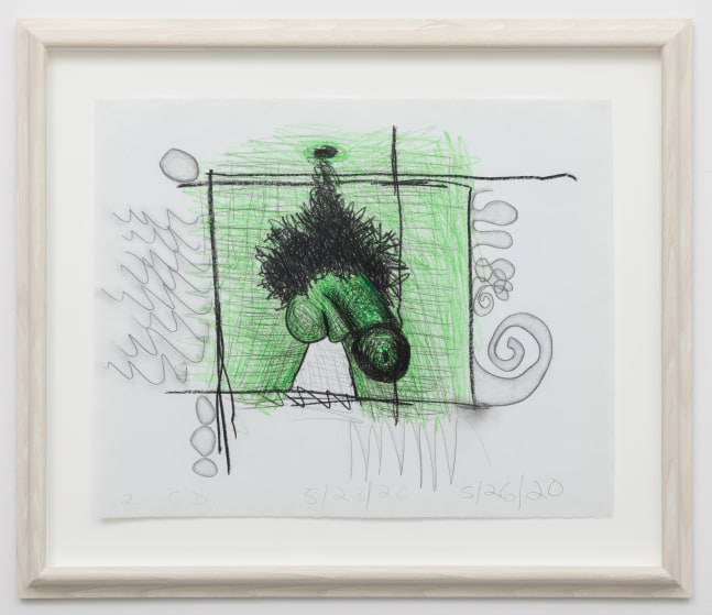 Painting by Carroll Dunham