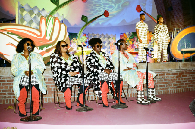 installation view of performance