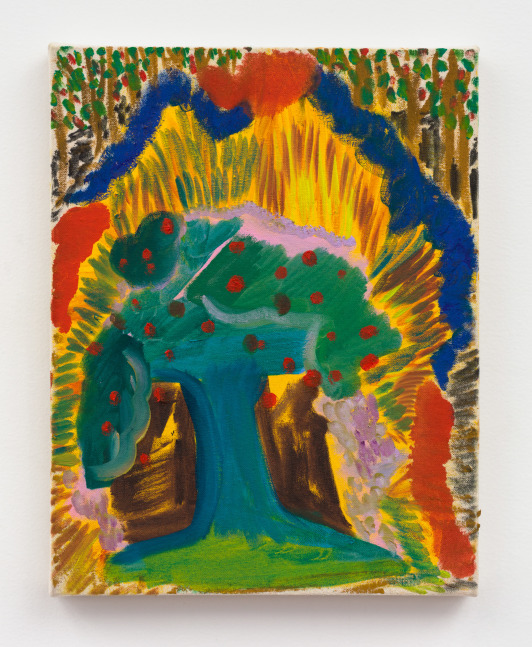 Painting by Shara Hughes