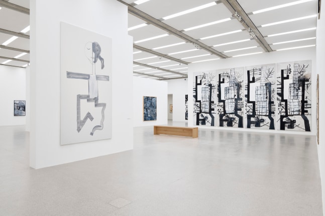 Installation view, Tobias Pils, Shh, mumok, Vienna, 2025