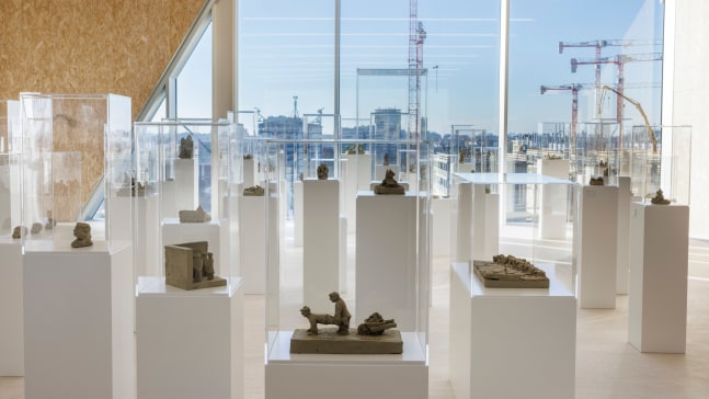 Installation view, Peter Fischli David Weiss, Suddenly This Overview, Fondazione Prada, Milan, 2023