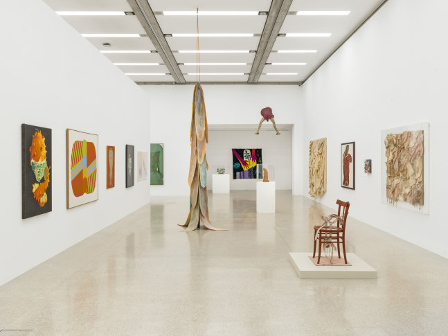 Installation view, Liesl Raff, Enjoy &amp;ndash; die mumok Sammlung im Wandel, mumok, Vienna, 2024