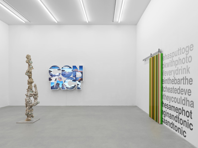 Installation view, Wall Works &amp;amp; Sculptures, Galerie Eva Presenhuber, Waldmannstrasse, Zurich, 2025