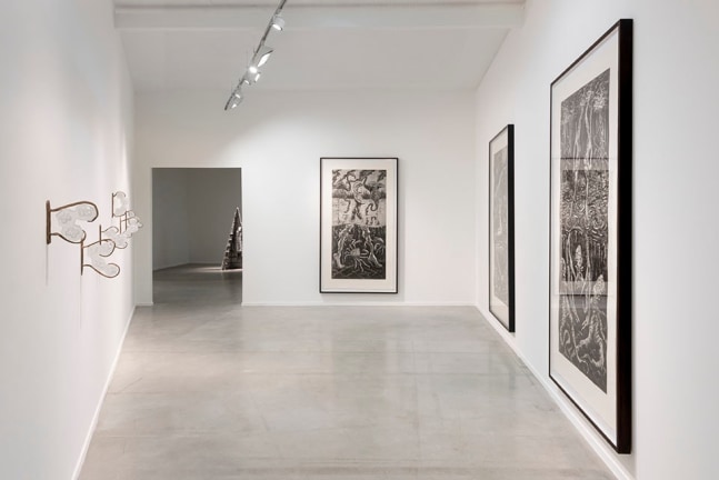 Installation view, Jean-Marie Appriou, La cinqui&amp;egrave;me essence, Mo.Co., Montpellier, 2025&amp;nbsp;