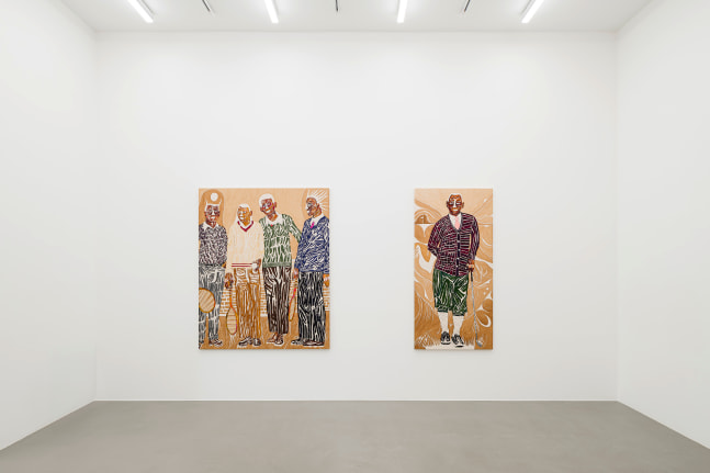 Installation view, Chase Hall, Momma&amp;#39;s Baby, Daddy&amp;#39;s Maybe, Galerie Eva Presenhuber, Vienna, 2025