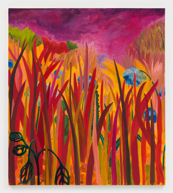 colorful painting by Shara Hughes