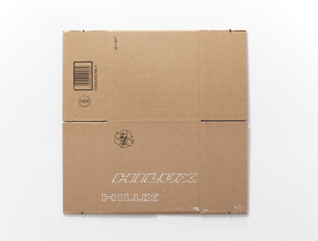 Carton/cardboard work by Matias Faldbakken