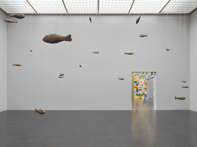 Installation view, Ugo Rondinone, Cry Me A River, Kunstmuseum Luzern, Lucerne, 2024