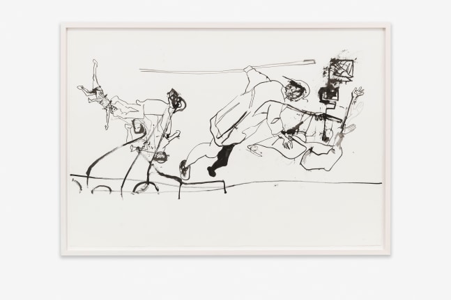 Untitled

2025

Ink on paper

Sheet 104.5 x 152 cm / 41 1/8 x 59 7/8 in

Frame 113 x 160 x 4 cm / 44 1/2 x 63 x 1 5/8 in

&amp;copy; Tobias Pils