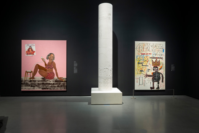 Installation view, The Culture: Hip Hop and Contemporary Art in the 21st Century, Baltimore Museum of Art, Baltimore, 2023