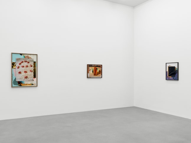 installation view of Lucas Blalock