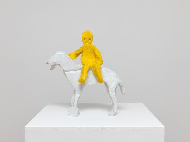 sculpture by Valentin Carron