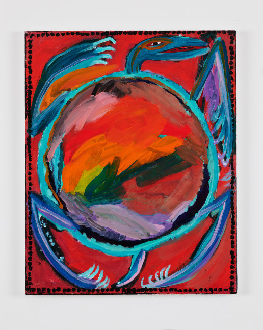 work image of painting by Josh Smith