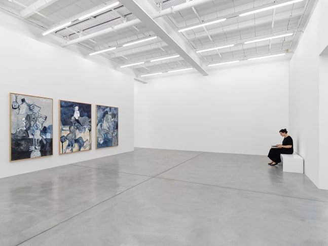 Installation view, Tobias Pils, Happy Days, Galerie Eva Presenhuber, Maag Areal, Zurich, 2024